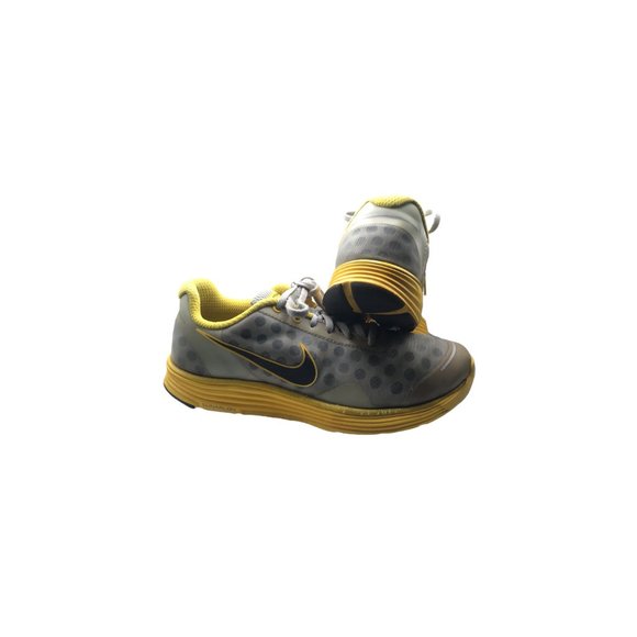 NIKE LIVESTRONG X LUNARSWIFT + 2 Grey Yellow LIVESTRONG SHOES! SIZE 8! - Picture 6 of 8
